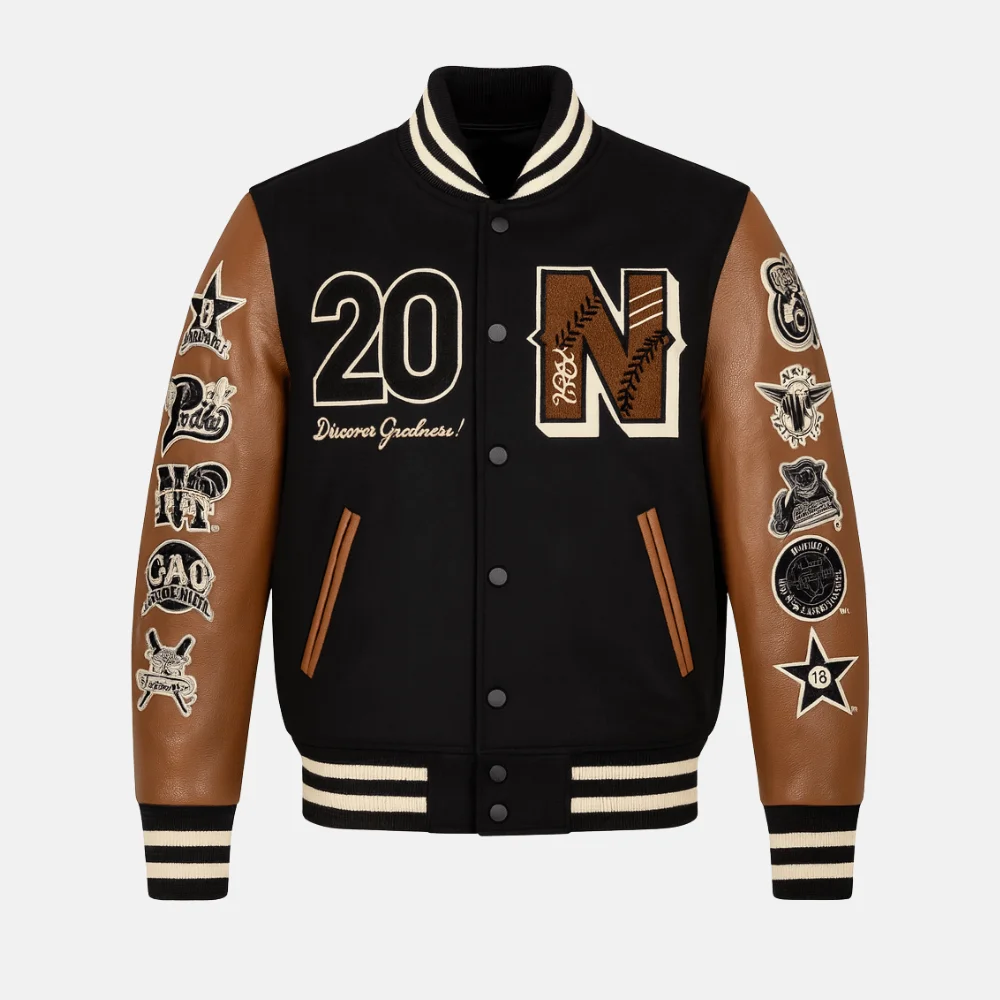 1-1.webp Negro League Varsity Jacket - Image 1