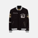 Jalen Hurts GOAT Muhammad Ali Black Varsity Jacket