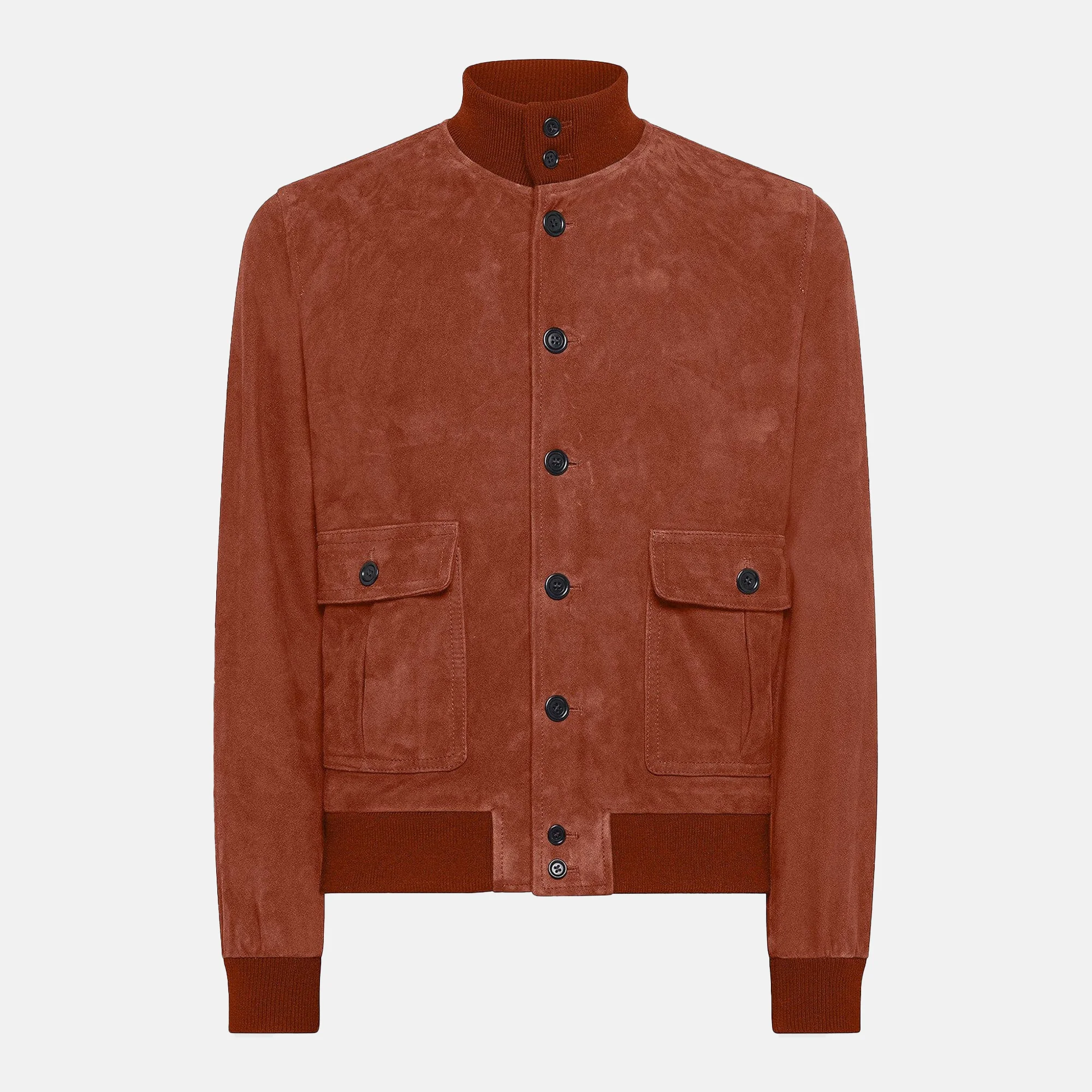 Brandon-Mens-Brown-A-1-Bomber-Suede-Leather-Jacket-2.webp Brandon Men’s Brown A-1 Bomber Suede Leather Jacket - Image 1