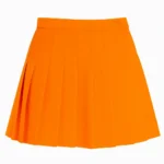 Euphoria Jules Vaughn Orange Mini Pleat Skirt
