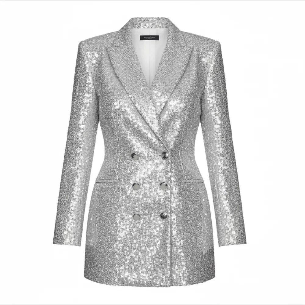 EUPHORIA-PRODUCT-IMAGES-12.webp Taylor Swift Eras Tour Silver Blazer - Image 1