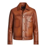 Mike Epps Brown Leather Jacket