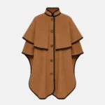 Emily In Paris Lily Collins Cape Coat