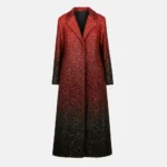 Eras Tour Taylor Swift Red Sequin Coat