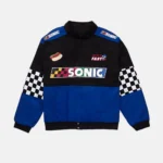 Sonic the Hedgehog Checkered Racing Jacket