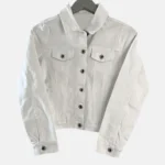 The Eras Tour White Denim Jacket