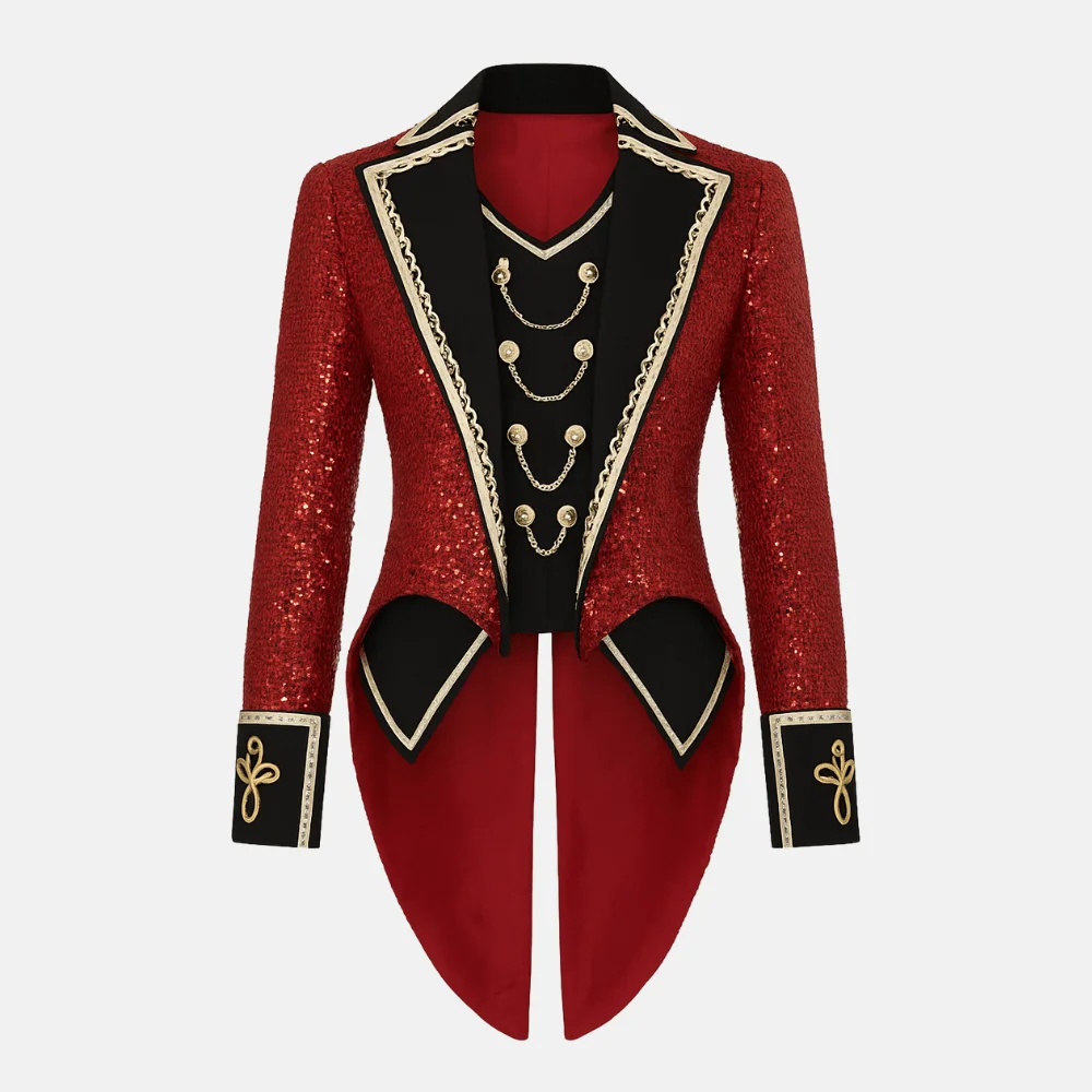 EUPHORIA-PRODUCT-IMAGES-43.webp The Red Tour Taylor Swift Red Sequin Tail Coat - Image 1