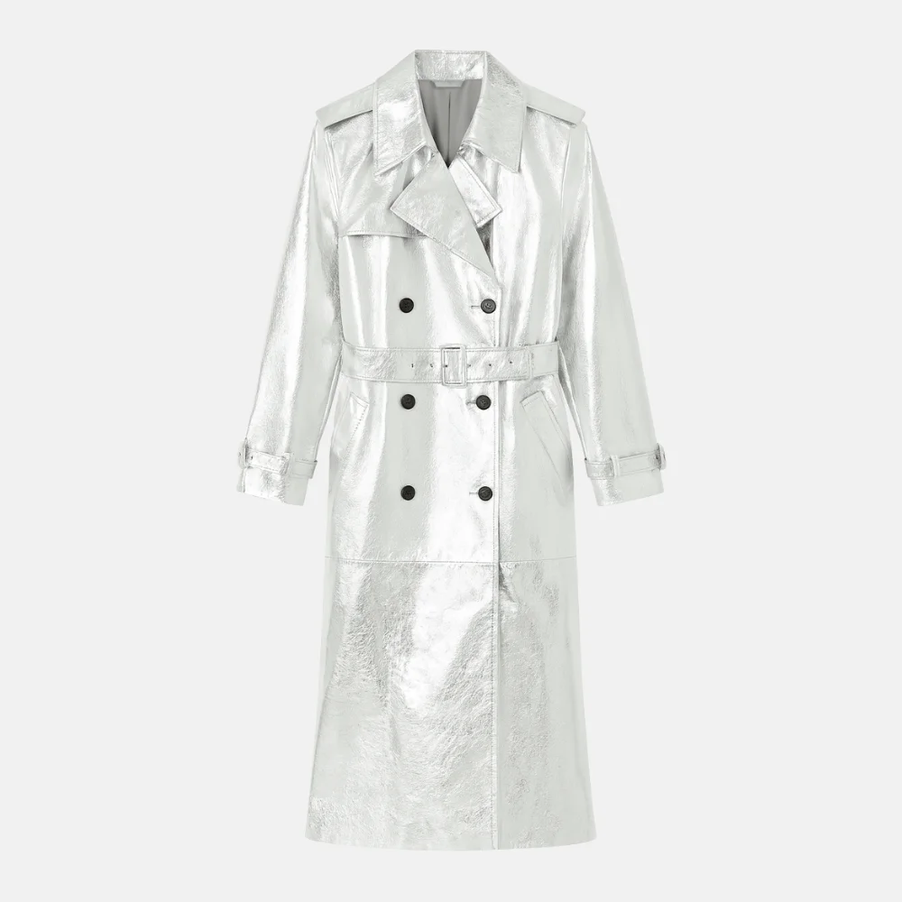 EUPHORIA-PRODUCT-IMAGES-5-5.webp Sofia Carson Silver Trench Coat - Image 1