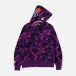 Purple Bape Hoodie