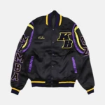 Lakers Black Mamba Hall of Fame Kobe Bryant Varsity Jacket