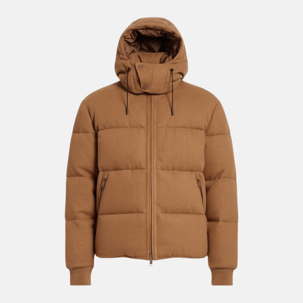 EUPHORIA-PRODUCT-IMAGES-8-3-1.webp Emily in Paris Lucas Bravo Brown Woolen Puffer Jacket - Image 1