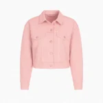 Euphoria Cassie Howard Pink Denim Trucker Jacket and Pants