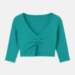 Euphoria Cassie Howard Teal Green Crop Top and Pants