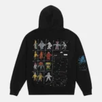 Euphoria Jules Vaughn Black Graphic Print Hoodie