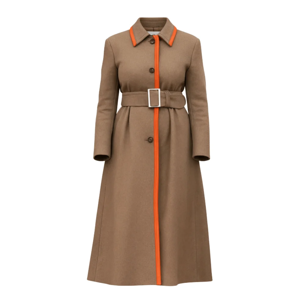 Products-2025-11-20T065248.756.webp Halloween 2025 Melania wool Trench Coat - Image 1