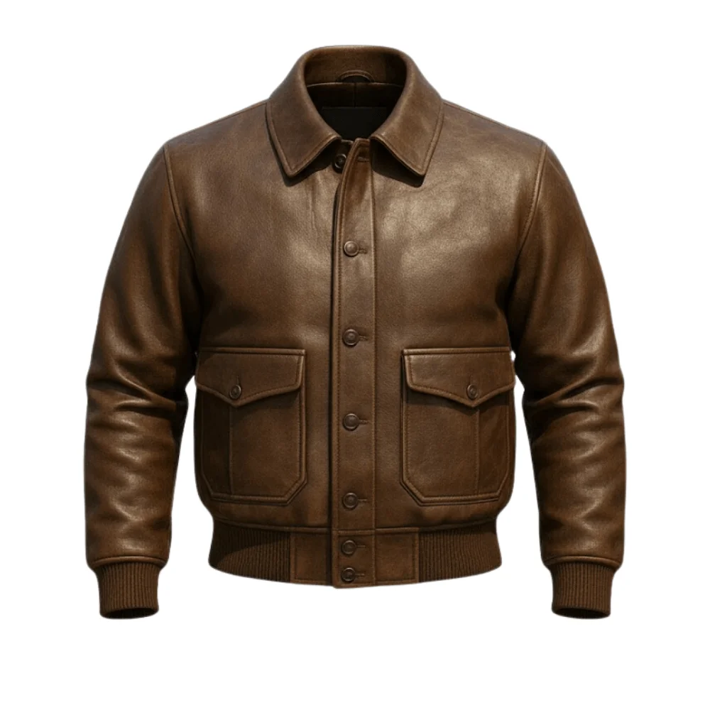 UPLOADS-2-5.webp Chris Redfield Men's Made in Heaven Air Force Flight Jacket - Image 1