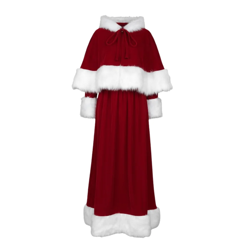 UPLOADS-40-4.webp The Santa Clauses 2022 Mrs. Claus Red Costume - Image 1
