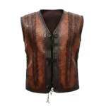 Dundee Crocodile Leather Vest