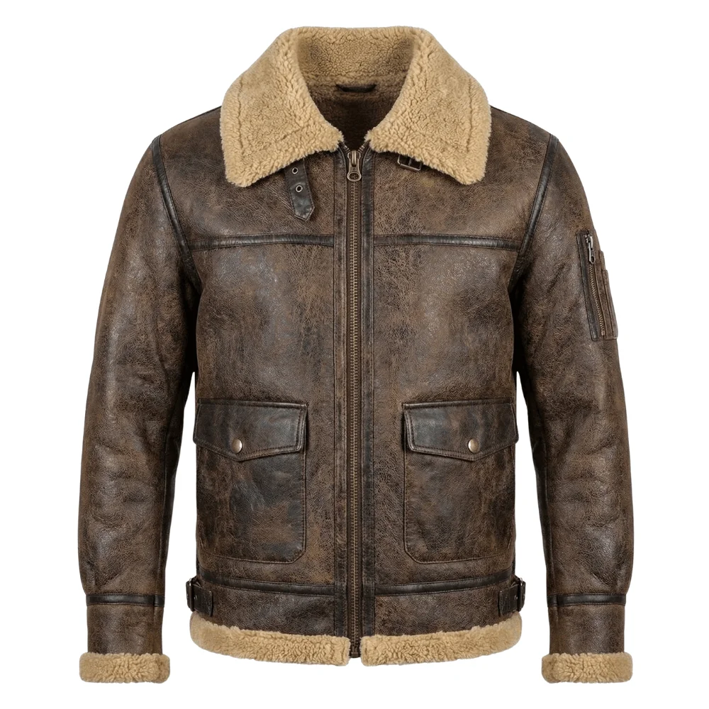 Untitled-design-15-4.webp Arnold Schwarzenegger Mens Aviator B-6 Jacket - Image 1