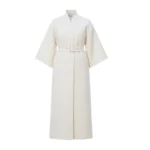 First Lady Melania Off White Wool Coat
