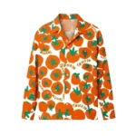 The Great British Bake Off Noel Fielding Tomato Printed Orange Shirt