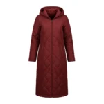 All Is Merry & Bright Emily Rose Quilted Red Coat