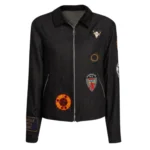 Stranger Things S04 Robin Buckley Black Jacket