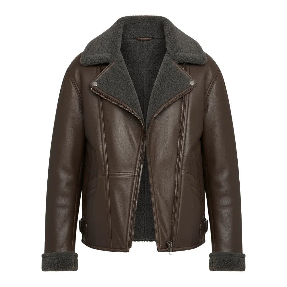 Untitled-design-21-9.webp Ella McCay Movie Emma Mackey Shearling Aviator Jacket - Image 1