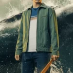 Percy Jackson And The Olympians Walker Scobell Green Cotton Jacket