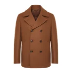 Finding Mr Christmas Jonathan Bennett Brown Peacoat