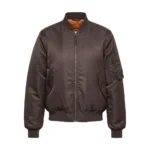 First Lady Melania Brown Bomber Jacket
