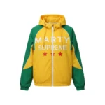 Hailey Bieber Marty Supreme Yellow Jacket