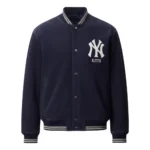 Kith for the New York Yankees Suede Porter Bomber Jacket